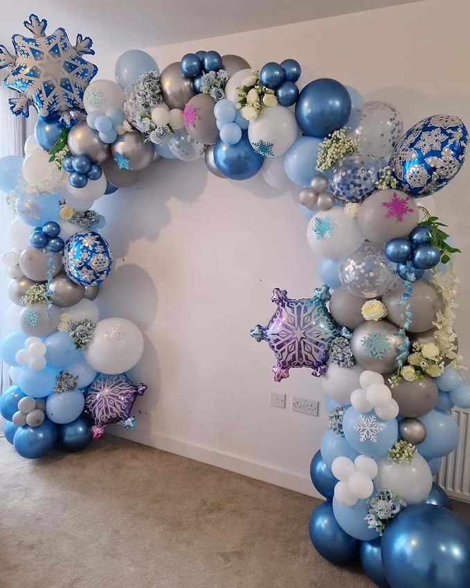 Frozen Balloons Garland Arch Kit - Image 6