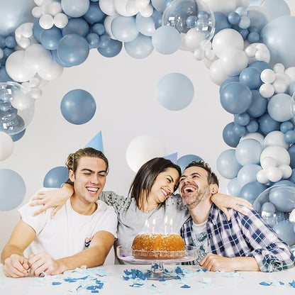 Blue Balloon Arch Kit for Baby Shower Gender Reveal Birthday Decorations | - Image 5