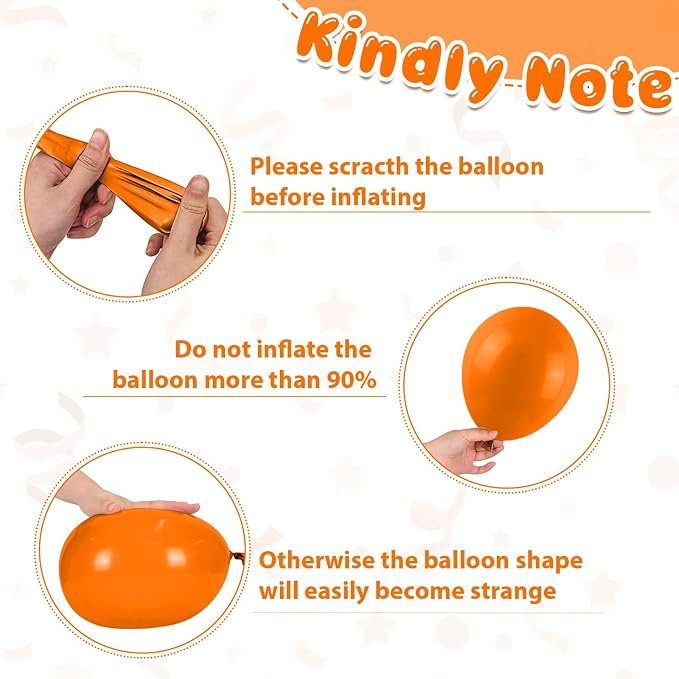 Blue and Orange Balloons - Image 7
