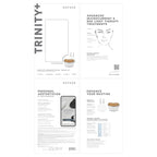 NuFACE Trinity+ Microcurrent Facial Device, Wrinkle Reducer + Effective Lip & Eye Attachment - FDA Cleared Face Toning Device for Targeted Treatment + Microcurrent Gel Activator & Silk Creme
