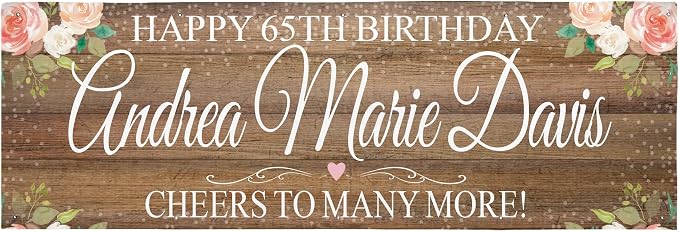 Let's Make Memories Personalized Celebration Banner by LetsMakeMemories