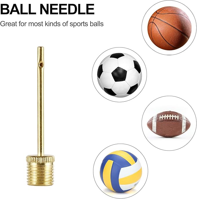 Bicycle Presta Schrader Valve Adaptor, Ball Pump Needle, Balloon Inflatable - Image 3