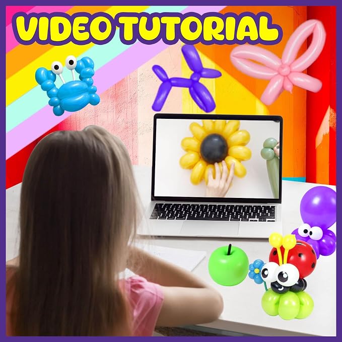 160PCS Balloon Animal Balloons Kit - Image 5