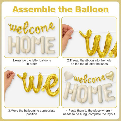 Welcome Home Balloons, Welcome Home Decorations - Image 7