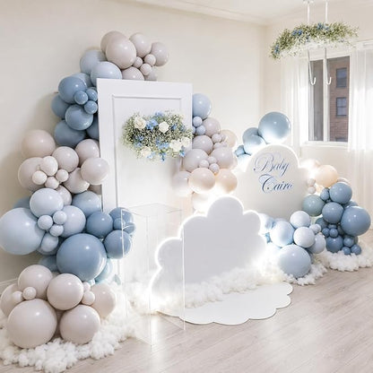 Dusty Blue Balloons - Image 4