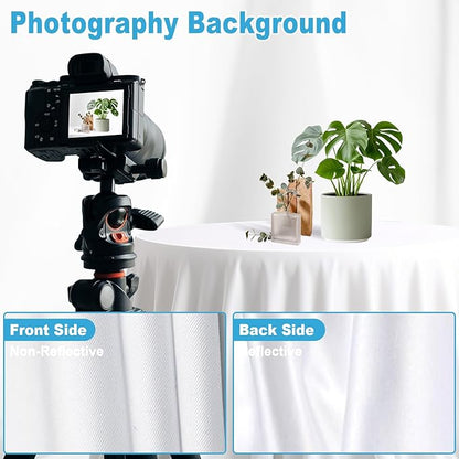 White Photography Backdrop for Photoshoot, 10x20 FT | Versatile Studio Photo - Image 6