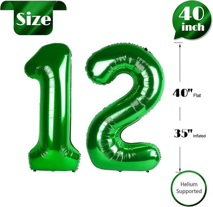 Green 12 Balloon - Image 5
