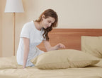 Sunflower Queen Pillowcases Set of 2, 100% Cotton Queen Size Pillow Cases 2, 20×30 inches Sandshell, Soft and Breathable