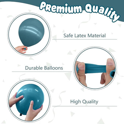 Retro Balloons for Baby Shower Birthday Party Decorations | 12-inch burnt orange - Image 3