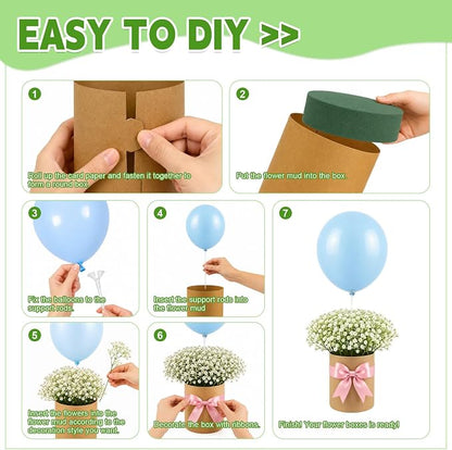 Cinrobiye 12 Pcs Wedding Table Centerpiece Boxes - Image 3
