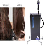 Multifunctional Hair Salon Nano Hair Steamer, 3-in-1 Professional Nanoscale Spray for Hair Care Hair Repair, 1300W Vertical Hair Salon Nano Steamer with Bottom Wheels and Smart Touch Control