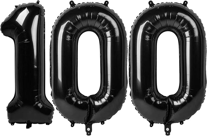 Black 100 Balloon by IWERP