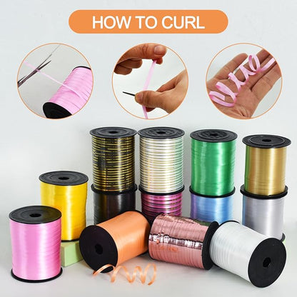 TONIFUL 500 Yards Curling Ribbon-Balloon Ribbon-Balloon String - Image 3