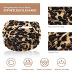 Wide Headbands for Women Knotted No Slip Head Bands Soft Turban Headband Hair Accessories Boho African Solid Color Head Wraps for Women Yoga Workout Pack of 6