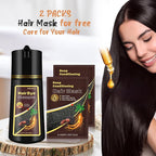 Blonde Brown Hair Dye Shampoo, Semi-Permanent Brown Hair Dye, Works in Minutes, Instant Hair Color Shampoo for Women Men, Champu para Pintar el Cabello, Champu Para Canas, Blonde Dye 16.90 Fl Oz