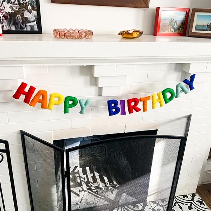 Pre-Strung Happy Birthday Banner - Image 2