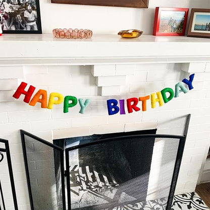 Pre-Strung Happy Birthday Banner - Image 2