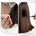 8PCS 3 Row Rat Tail Comb, Travel Size Styling Comb for Natural Detangling Curly Hair, Rat-tail Teasing Brush for Combing, Styling, and Sectioning, Unisex
