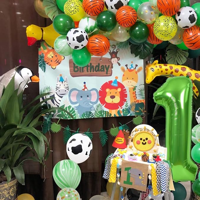 TONIFUL 40 Inch Green Number 9 Balloons Large Foil 9th Birthday Decorations | - Image 4