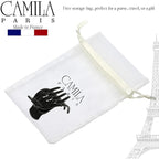 Camila Paris CP3541 French Hair Clip for Women, Hair Side Clips, 2 Inch Girls Hair Claw Clips Jaw Fashion Durable Styling Hair Accessories for Women, Strong Hold No Slip Grip, Made in France