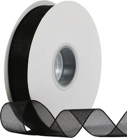 Sheer Organza Ribbon 1 Inch Chiffon Ribbons by Unknown