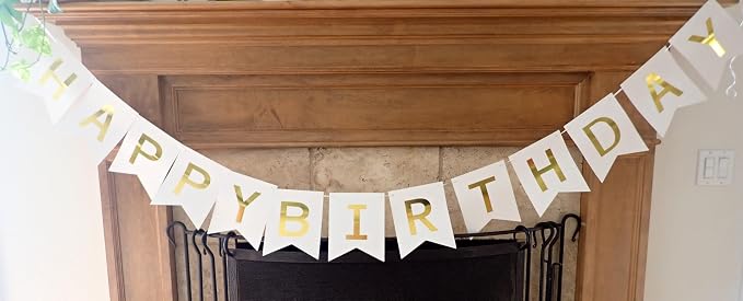 Happy Birthday Banner Birthday Party Supplies Garland Decorations Birthday - Image 9