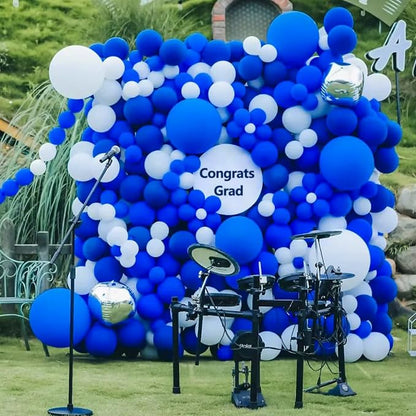 100pcs Royal Blue Latex Balloons 12 inch Matte Dark Blue balloon | Helium - Image 6