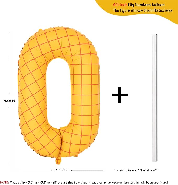 40" Matte Yellow Balloons Toy Inspired Story Theme party Supplies Digital 0 | - Image 2