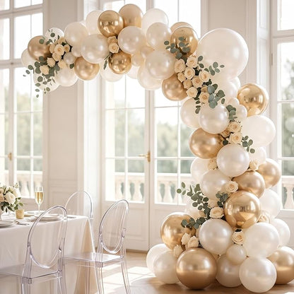 40pcs Pearl White Balloons 12 Inch, Premium Pearl Latex Balloon Kit - Image 6