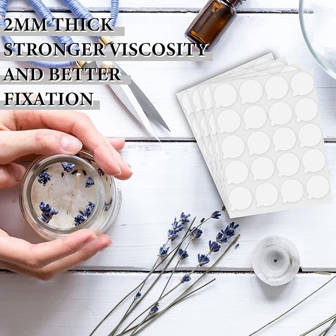 ACFELLE 8 Sheets Foam Dots 3D Round Adhesive, 2 Size Pop Dots Sticky Double - Image 4
