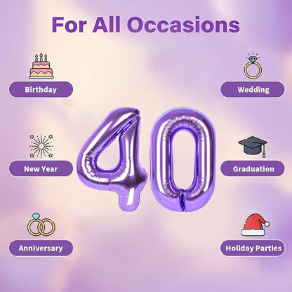 Number Balloons for Birthday Decorations - Image 5