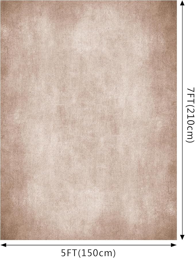 Beige Photo Backdrop Studio Abstract Texture Photography Background 5x7ft | - Image 2