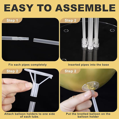 10 Sets Balloon Stand Kit, Balloon Sticks Holder - Image 4
