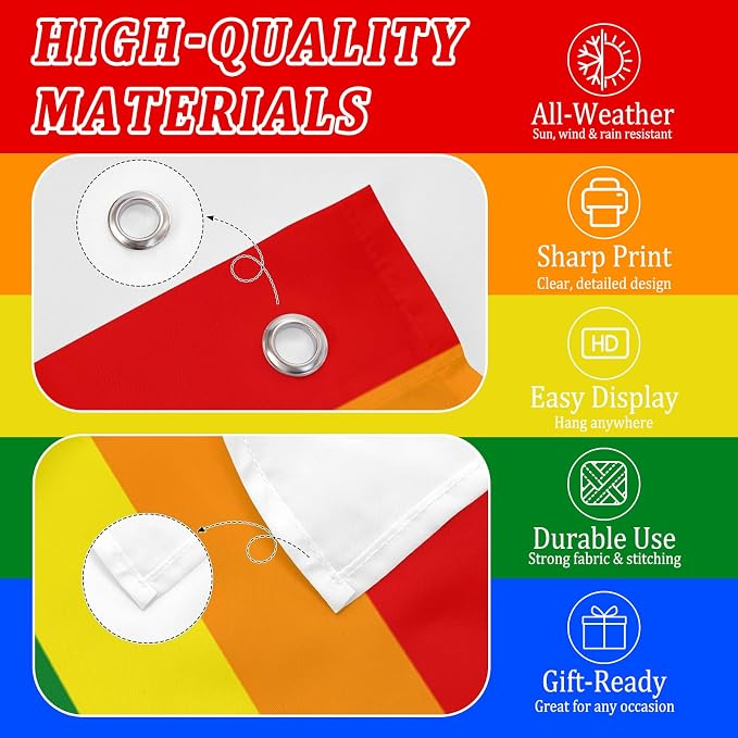 Nxwdwqa Custom Pride Bunting Flag 3X5 Ft Personalized Flags Design Your Image - Image 5