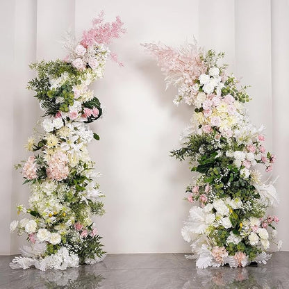 Balloon Arch Stand Set of 2, 7.9FT&6.7FT Wedding Arch Frames - Image 3