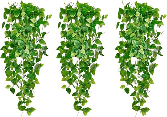 Fake Hanging Plants Vinesfor Room Decor, Artificial Ivy Greenery Garlands by Unknown