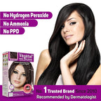 Vegetal Bio Colour Burgundy 150g, 100% Herbal and Organic Hair Color, Ammonia-Free, PPD-Free, Semi-Permanent Dye for Men and Women, Protects UV and Maintains Luster, Complete Kit Included