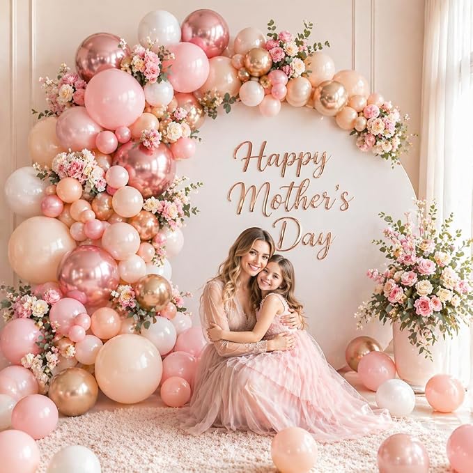 Rose Gold Balloons - Image 3