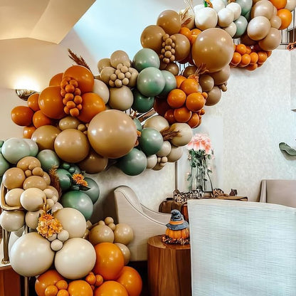 Sage Green & Brown Balloons - Image 3
