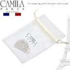 Camila Paris CP3206 French Hair Clip for Women for Thick Volume Hair, no Pulling or Damage, 2.75 in Girls Hair Claw Clips Jaw Fashion Durable and Styling Hair Accessories for Women, Made in France