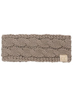 C.C Children's Kids' Winter Warm Cable Knit Fuzzy Lined Ear Warmer Headband