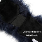 sy soul young Faux Fur Headband with Elastic for Women's Winter Earwarmer Earmuff