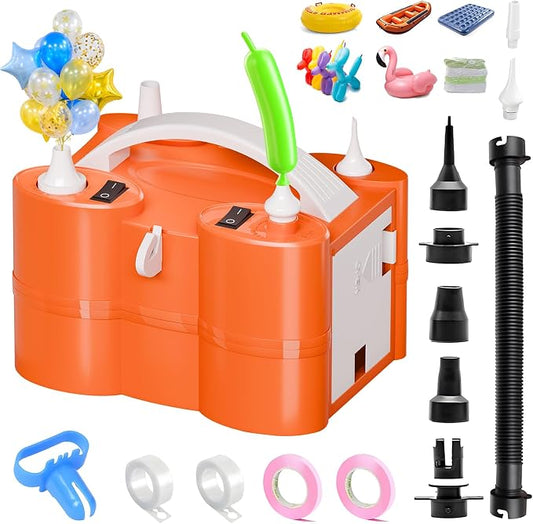 FLSEPAMB Electric Balloon Pump, 3-in-1 Portable Electric Air Balloon Blower by FLSEPAMB