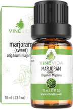 VINEVIDA Marjoram Essential Oil - Undiluted, 10 mL - Marjoram Scent - DIY Candle Scents & Soap Making
