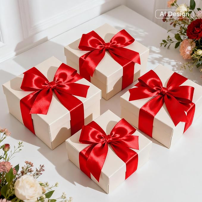 KINGLAKE Red Satin Ribbon - Image 4