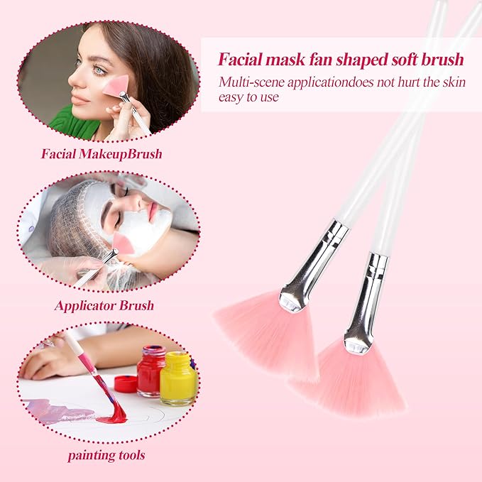 GRETJOB Professional Facial Bowls Set for Estheticians - 36 Pcs Mixing Bowls with Brush & Spatula | Facial Mask Mixing Kit for Spa & Home Use