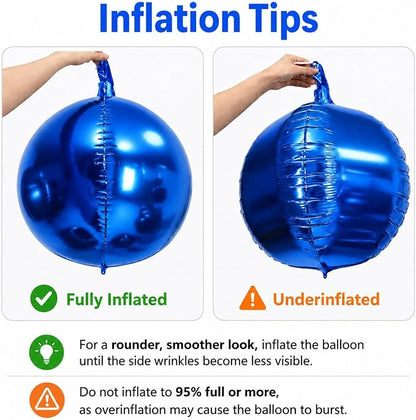 Red White Blue Balloons - Image 4