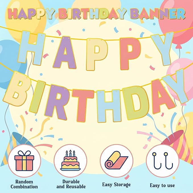 Happy Birthday Banner - Image 3