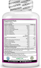 NuBest Hair Xtra - Hair Growth Vitamin for Faster Hair Growth | Natural Hair Thickening with Biotin, Zinc, MSM, B Vitamins, Choline - Hair Supplement, Hair Regrowth | 1 Month Supply