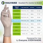 HALYARD Sterling SG Nitrile Powder-Free Exam Gloves, 3.7 mil, 9.5 Inches, Gray, Small, 41658 (Case of 2500)